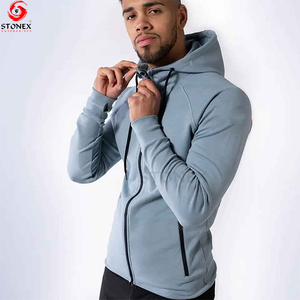 Vente chaude usine – Nouvelle arrivée : Sweat à capuche zippé décontracté pour homme, en polaire d'hiver avec imprimé, qualité supérieure, design zippé, services OEM - Product Image 6