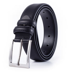Cinturón de Cuero Genuino Premium para Hombre |   Cinturón de Cuero de Alta Calidad con Logotipo Personalizado para Hombre |   Cinturón Clásico y Duradero para Negocios y Uso Diario - Product Image 2