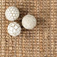 Collection de tapis en fibres naturelles 8x10 pieds, tissé à la main, réversible, à poils moyens, texturé épais, en jute de qualité supérieure, avec envers en jute