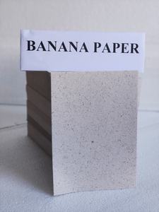 Feuilles de papier texturées naturelles sans bois, fabriquées à la main en fibre de banane, revêtues et antirouille, pour l'art, l'emballage et les invitations de mariage - Product Image 4