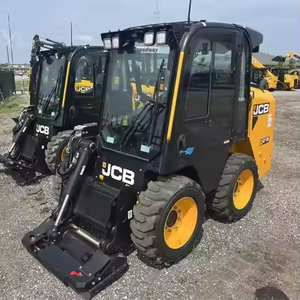 Chargeuse compacte multifonction d'occasion de marque JCB, faible nombre d'heures, chargeuse sur pneus, certifiée CE. - Product Image 1