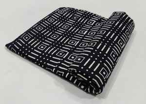 ผ้าฝ้าย100% บล็อกพิมพ์ลายผ้าฝ้ายผ้าฝ้ายทำด้วยมือแบบดั้งเดิมรักษาสิ่งแวดล้อมแบบดั้งเดิมระบายอากาศได้ - Product Image 3