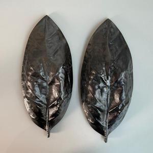 Vente flash Bol à fruits secs en feuilles avec finition nickel noir Fait à la main Utilisé pour les fêtes, les mariages et la maison au prix le plus bas - Product Image 4