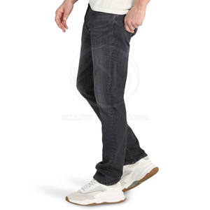 Pantalon en jean sur mesure pour hommes Style unique de rue haute avec taille moyenne Nouveau design Salopette Vente en ligne - Product Image 4