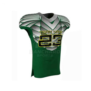 Uniforme de Fútbol Americano de Color Sólido, Secado Rápido, Hecho a Medida - Product Image 3