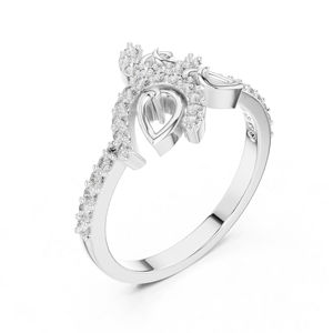 Bague classique en or jaune 14 carats avec diamant de laboratoire de 0,31 carat certifié IGI pour femme |   Vêtements de bureau |   Nouveau diamant cultivé brillant - Product Image 4