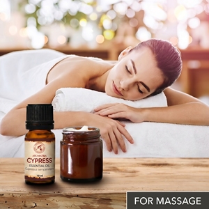 Aceite Esencial de Ciprés 10 ml, Puro, Destilado al Vapor, Aceite de Aromaterapia para Difusor, Masajes y Uso en Spa - Product Image 3