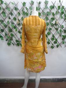 เสื้อเครพเคอร์ติพิมพ์ลายดิจิตอลที่สวยงามสำหรับสาวๆใช้งานแบบลำลอง - Product Image 2