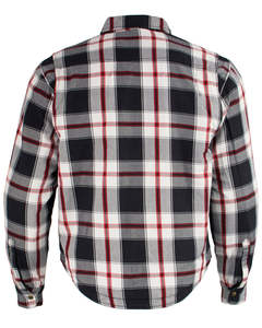 Mens <b>Womens</b> Adventure Riding Armored <b>Shirt</b> Custom Plus Size Red Black Niche Long Tail Low Competition Cotton <b>Flannel</b> for - Product Image 5