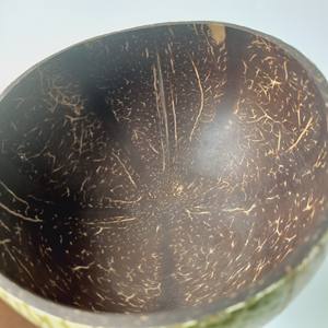 Cuencos de Coco lacados para decoración, cuencos de cáscara de Coco hechos a mano por Vitrapro, logotipo personalizado Natural - Product Image 3