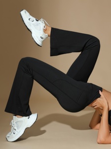 Leggings de Yoga de Cintura Alta, Sin Costuras, Transpirables, Elásticos, para Gimnasio, Control de Abdomen, Ropa Deportiva para Correr, con Logotipo Personalizado - Product Image 6