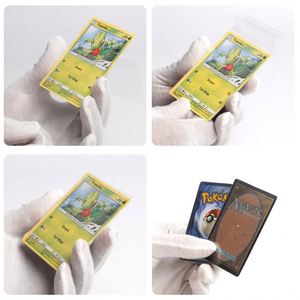 FX Protège-cartes intérieur en plastique transparent de haute qualité, ajustement parfait, taille standard pour cartes à collectionner TCG Dragon Ball One Piece - Product Image 3