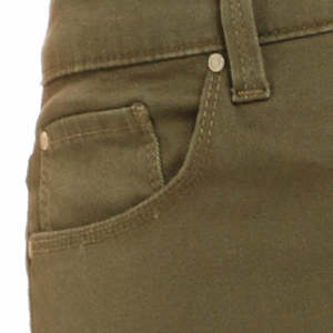 Jeans casual da donna Style & Co, verdi, a gamba dritta, alla moda, con controllo pancia, vita media, taglie forti, taglia 4 - Product Image 2