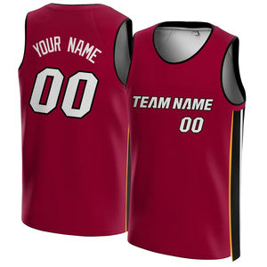 Conjunto de uniforme de baloncesto de malla transpirable 150GSM personalizado, ropa deportiva de equipo universitario profesional, logotipo bordado estampado de verano - Product Image 3