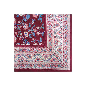 Hot Selling Hand Block Printed Pure Cotton <b>Tablecloth</b> Outdoor Jacquard Knitted Timeless Craftsmanship Indian Manufacturer Direct - Product Image 3