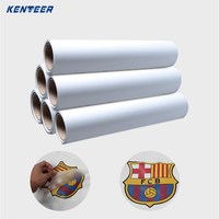 Feuilles de vinyle PVC HTV imprimables à solvant écologique en gros, film de transfert thermique à repasser pour l'impression textile sur vêtements