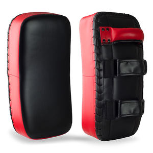 Coups de pied de boxe en cuir avec logo personnalisé Mma Coups de pied thaïlandais Tapis de boxe cible Équipement d'entraînement - Product Image 4