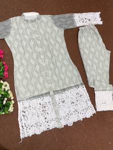 NUEVO DISEÑADOR FIESTA WEAR HEAVY GEORGETTE IMPRESIÓN DIGITAL TOP-PENT - Product Image 5