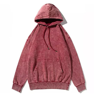 Nouveau modèle Meilleure vente Sweats à capuche délavés à l'acide pour hommes quantité minimale de commande bas Vente en gros Design et taille professionnels Sweats à capuche délavés à l'acide pour hommes à vendre - Product Image 1