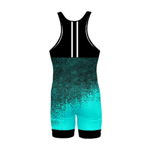 OEM Custom Printed Stretch Compression Wrestling Singlet Quick Dry Front Skin <b>Fit</b> Muscle Support Sublimated Athletic <b>Gym</b> Workout - Product Image 5