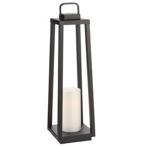 Farol Metálico Cuadrado para Velas, Estilo Rústico, Soporte de Metal para Decoración de Eventos de Pascua, Centro de Mesa - Product Image 1
