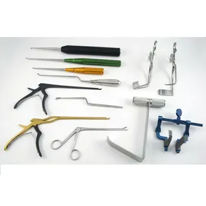 ชุดเครื่องมือผ่าตัดกระดูกสันหลัง คีมหนีบ คลิปหนีบ สแตนเลสสตีล รุ่น S30 - Product Image 2