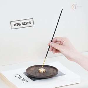 เตาเผากำยานไม้ศิลปะ ผิวเรียบเนียน เหมาะสำหรับอโรมาเธอราพี โยคะ สปา และวัดในบ้าน - Product Image 4