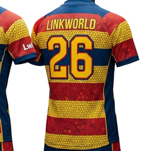 New Custom Soccer Club Sets Home Away Heat-Transfer Printing Breathable Autumn Solid Front Custom Number Football Uniform - Product Image 5