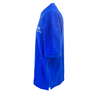 Uniforme de trabajo de algodón transpirable para hombre con logotipo bordado personalizado, camiseta de golf, polo deportivo de negocios unisex - Product Image 3