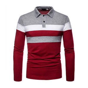เสื้อโปโลสำหรับผู้ชายเสื้อเจอร์ซีย์สไตล์ใหม่น้ำหนักเบาไซส์ใหญ่พิเศษออกแบบได้ตามที่ต้องการคุณสมบัติการออกแบบสูง - Product Image 2