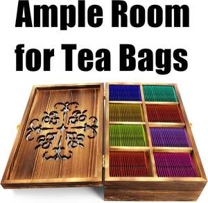 Wooden Eco-Friendly Foldable <b>Spice</b> <b>Storage</b> Box Modern Decorative Organizer for Kitchen Countertop Office - Product Image 5