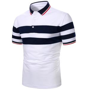 Chemises de golf de performance amples et respirantes à manches courtes pour hommes Polos anti-boulochage pour hommes à la mode et décontractés - Product Image 3