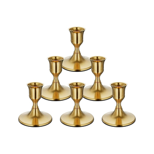 Bougeoir de luxe 2025 avec un design unique pour la décoration de la maison et l'utilisation de mariage comprend d'autres pots de bougie - Product Image 1