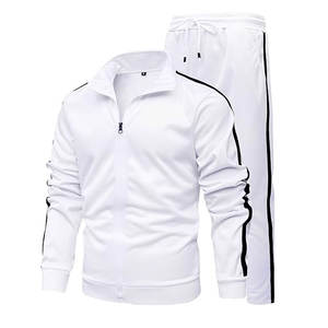 High Quality Sun Faded Acid Wash Fleece <b>Oversized</b> Training Wear Sweat Suits <b>Sweatpants</b> and Zip up Hoodie Set Tracksuits for Men - Product Image 1