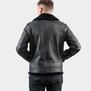 2025 nouvelle veste de moto en cuir à manches longues de haute qualité pour hommes de haute qualité pour la saison de printemps - Product Image 5