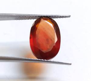 Hermosa calidad fina 100% Natural Hessonite granate facetado Oval piedra preciosa suelta para la fabricación de joyas uso a precios al por mayor a granel - Product Image 2