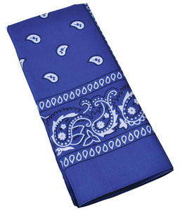 ผ้าโพกหัวผ้าฝ้ายลาย Paisley สีดำพิมพ์โลโก้ตามสั่งฮิปฮอป - Product Image 5