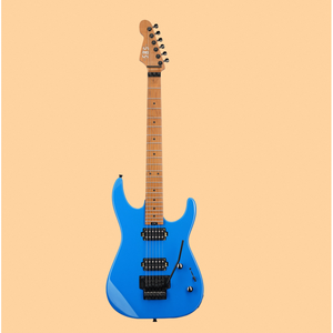 Guitare électrique compatible Kwikplug SBS CS260, humbuckers en acier et céramique, corps en peuplier, manche en érable torréfié, tremolo Floyd Rose - Product Image 4
