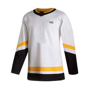 Meilleures ventes de maillots de hockey sur glace conçus sur mesure, uniforme d'hiver avec technique de sublimation d'approvisionnement direct OEM doux au toucher - Product Image 6