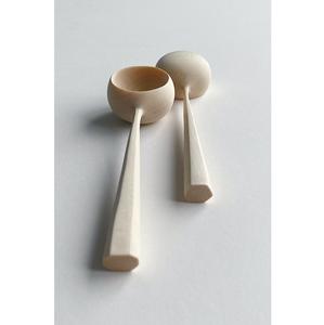 Belles cuillères en bois en bois naturel idéales pour la cuisine, offre spéciale, ustensiles écologiques tendance, meilleur choix de cuisine - Product Image 3