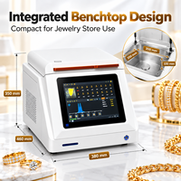 Analyseur de métaux précieux XRF à 16 éléments X4 pour bijouterie, machine de test de l'or et de l'argent