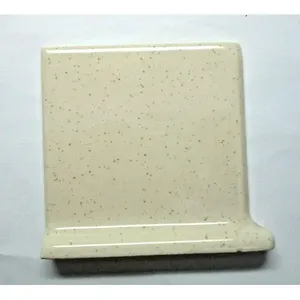 Wheeling 4-3/8 Nâu đốm màu be cove cơ sở bên trái bên ngoài góc tường gạch phụ kiện - Product Image 1