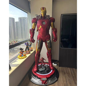 Figura de película de acción de Marvel MK7 MK85 estatuas de Ironman superhéroes 1/1 moldes escultura <span class=keywords><strong>Iorn</strong></span> hombre artesanías de resina para Decoración - Product Image 5