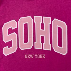 Sweat-shirt chauffant pour femme en tricot d'hiver en polyester/coton de qualité supérieure, personnalisable, manches chauve-souris, capuche, transfert thermique sur le devant - Product Image 4