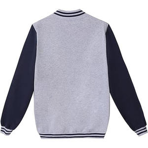 เสื้อแจ็กเก็ตเลตเตอร์แมนพร้อมชุดเดรสกีฬาเสื้อขนสัตว์คุณภาพดี - Product Image 4