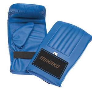 Real Manufacturer's Leather Boxing Gloves 8oz Sparring PVC <b>Bag</b> Mitts With <b>Punching</b> Features Printed Pattern Sporting Applicable - Product Image 5