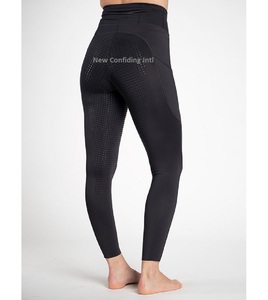 Top OEM Pantalones de montar Leggings de caballo de moda Prendas ecuestres de moda Medias de montar personalizadas con bolsillos de teléfono convenientes - Product Image 5