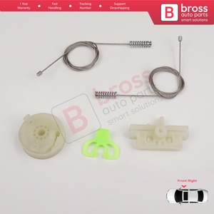 Kit de réparation de lève-vitre avant droit BWR5314 pour Punto Grande Evo MK3 199 2005-2024 3/5 portes 51723315 - Product Image 2