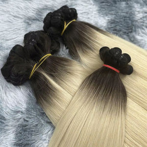 ผมต่อแบบเป็นลอนคลื่นธรรมชาติหลายสีผมมนุษย์แบบมัดเป็นลอนคลื่นธรรมชาติจากเวียดนาม - Product Image 5