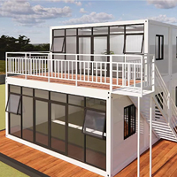 Maison conteneur préfabriquée de luxe pliable et démontable de 20, 30 et 40 pieds pour chambre et appartement – Design moderne à prix abordable